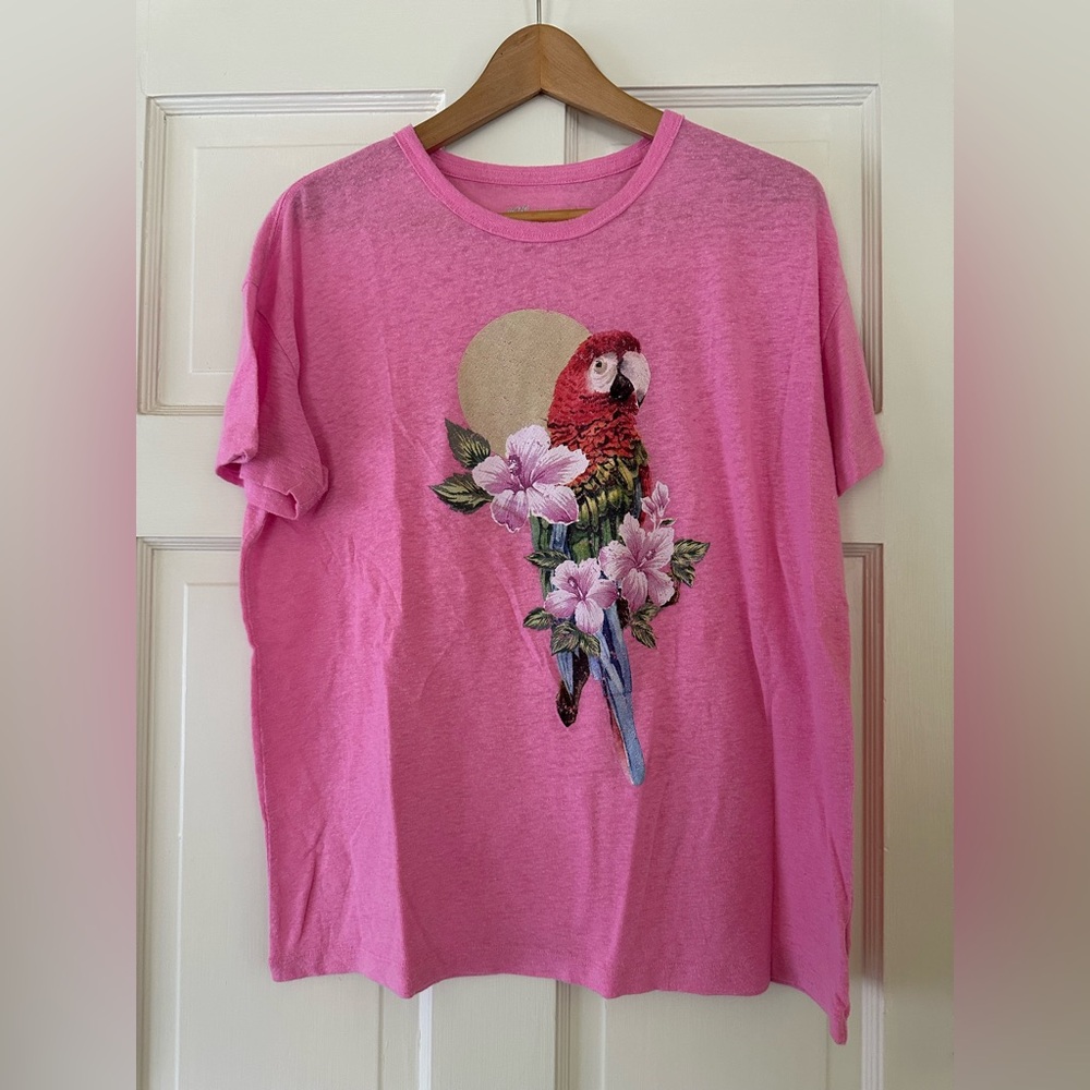 Aerie Oversized Pink Knit Top